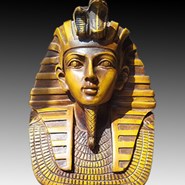 Brown King Tut Mask 